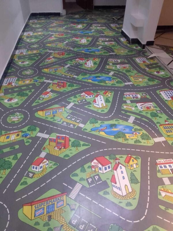 أرضيات فينيل عصرية بألوان خشبية وأنيقة من مفروشات وأرضيات السريع بالرياض